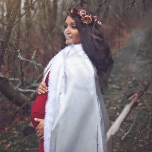 Maternity Dress and Headband